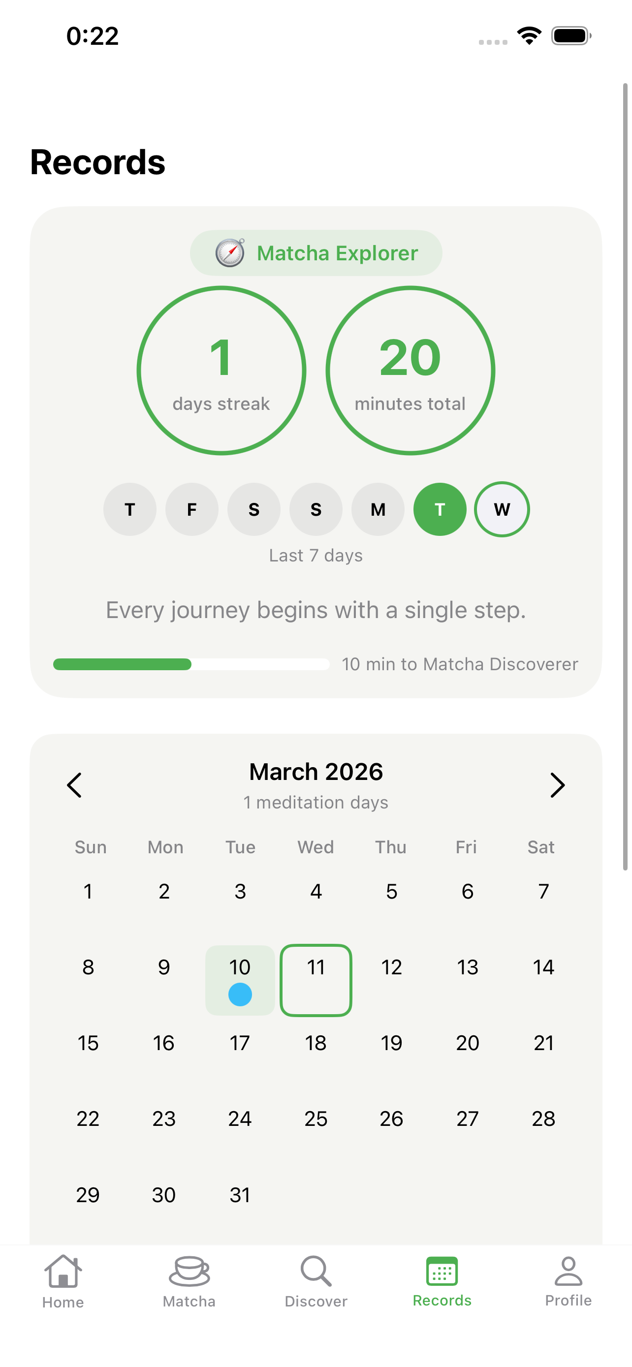 Progress Tracking